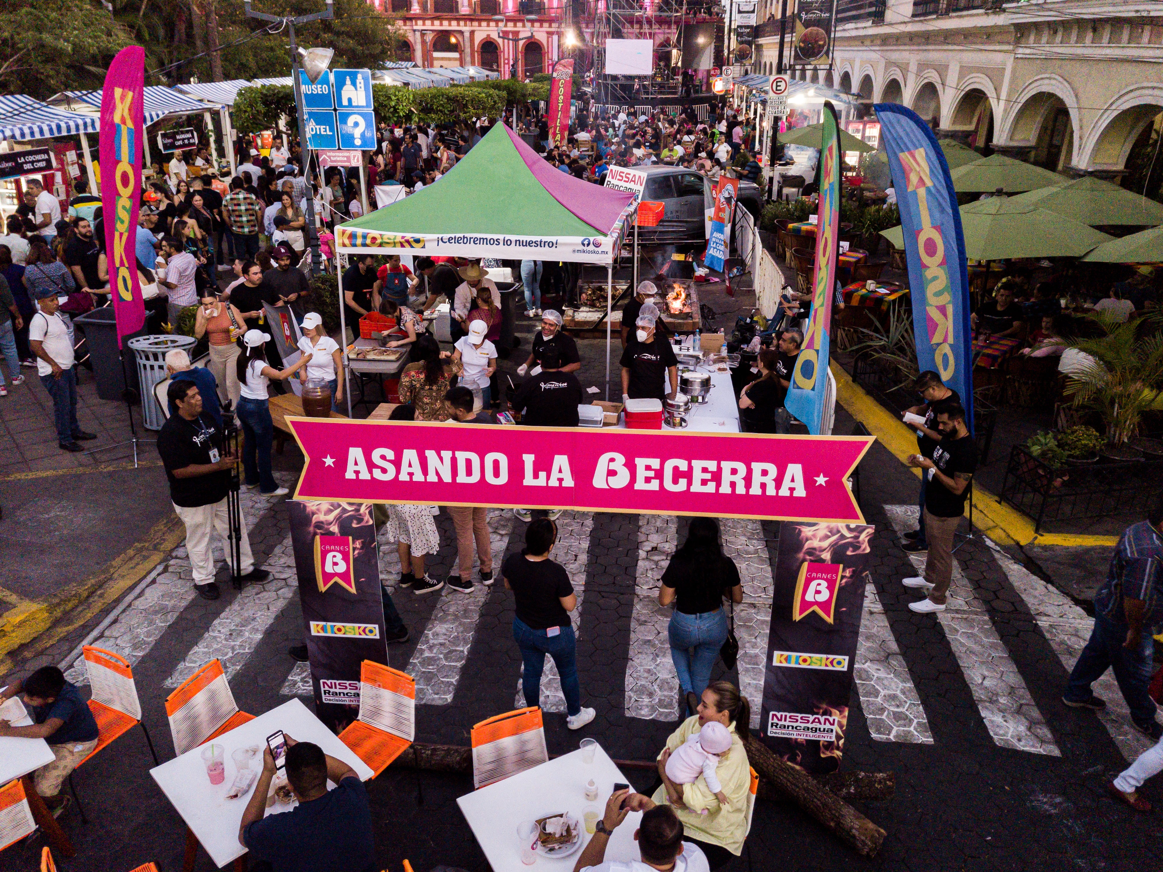 Asando la Becerra en Sabora Fest 2023