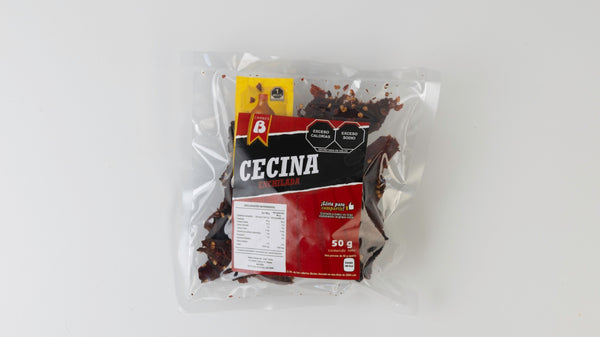 Cecina enchilada Paq. de 50 g